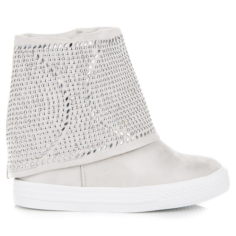 SDS Light gray spring boots grey