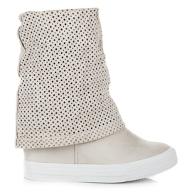 SDS Openwork Sneakers brown