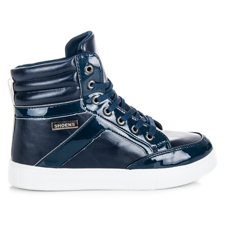 Emaks Lace-up sneakers above the ankle blue Emaks Lace-up sneakers above the ankle blue
