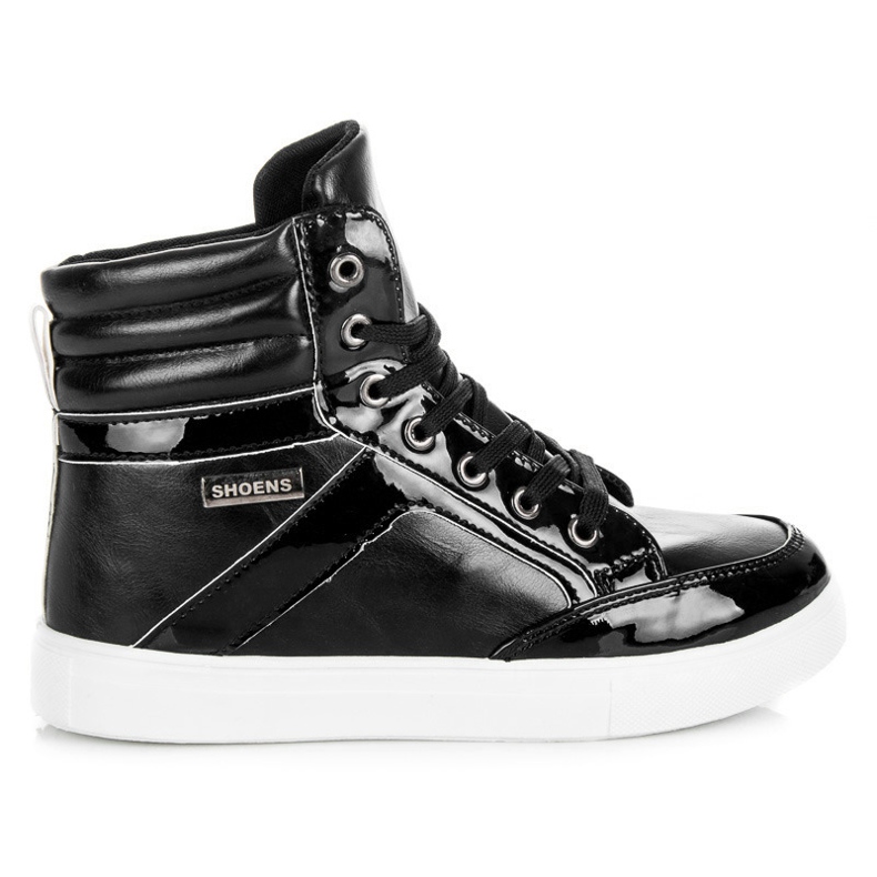 Emaks Lace-up sneakers above the ankle black