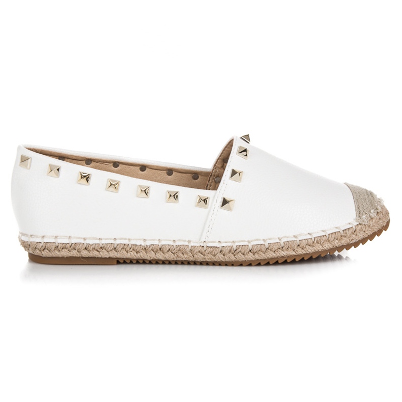 Queen Vivi Slip-on white espadrilles