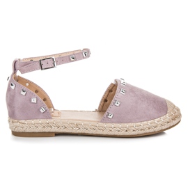 Nio Nio Flat espadrilles sandals purple