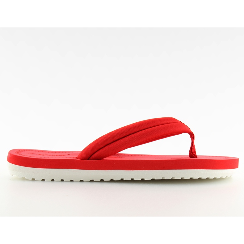 Red Women's red flip-flops CK38 red