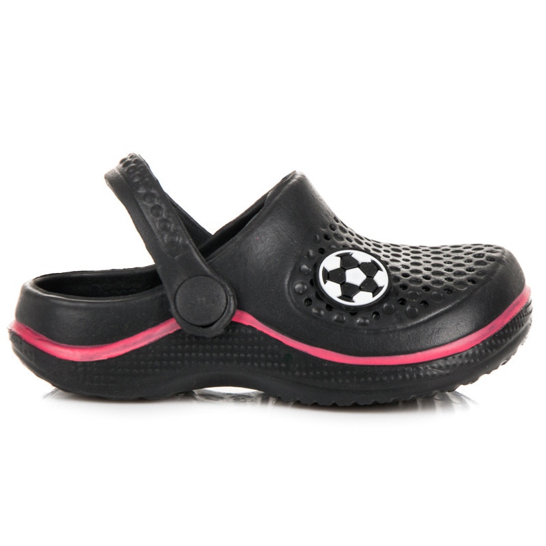 Hasby Children's slippers black Hasby Children's slippers black