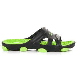 Hasby Men's pool slippers black