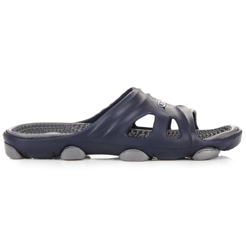 Hasby Men's pool slippers blue