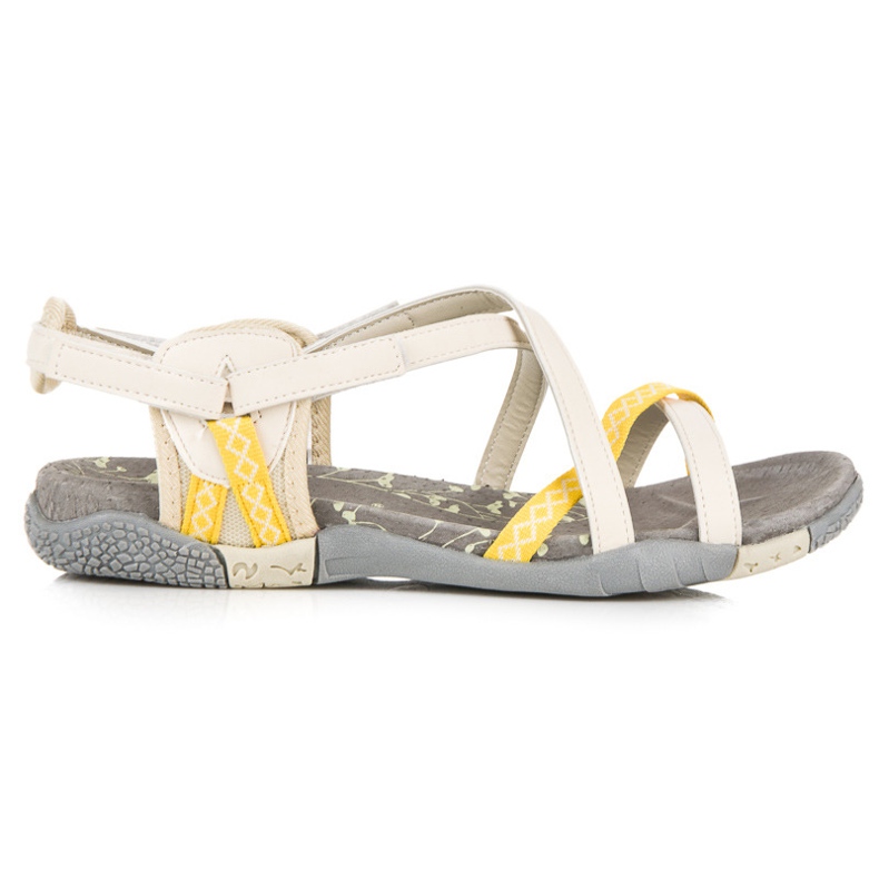 Hasby Velcro sports sandals brown