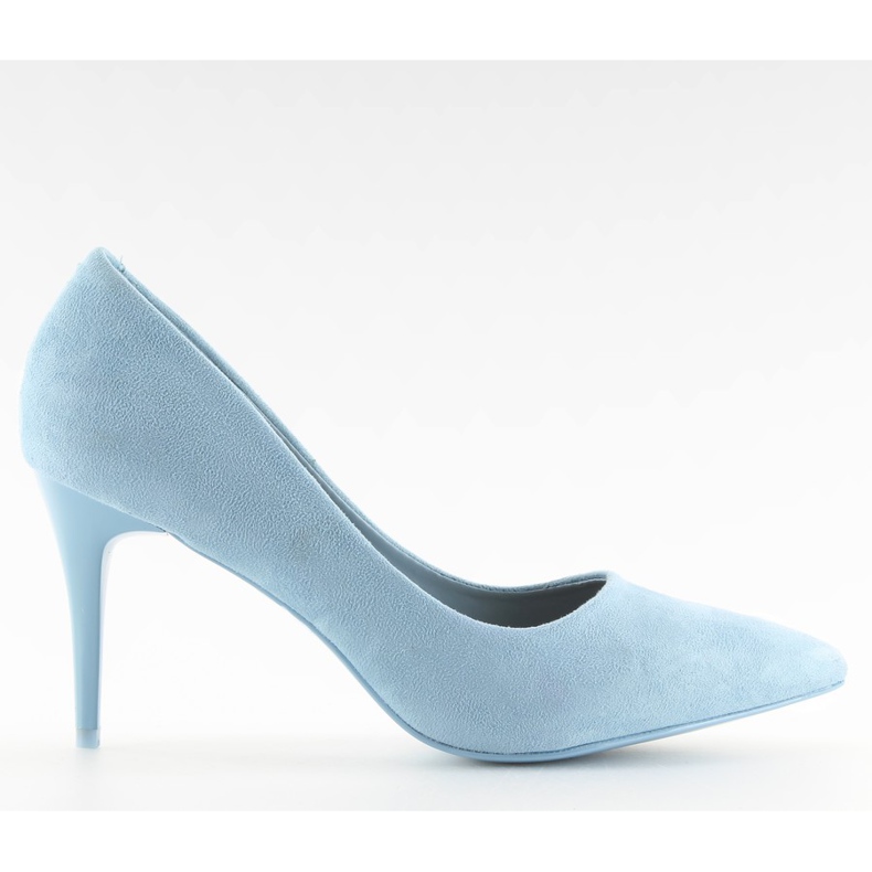 Suede high heels Candy Shop blue LEI-90 L.BLUE Suede high heels Candy Shop blue LEI-90 L.BLUE