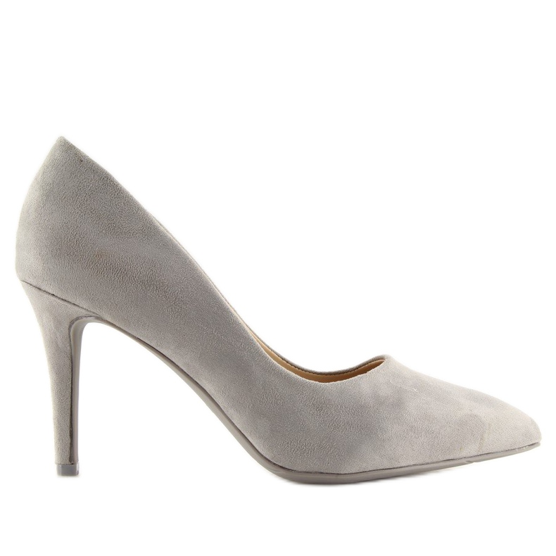Gray Suede gray women's RS-GH31 Gray stilettos grey
