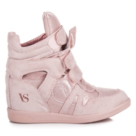 Velcro sneakers vices pink