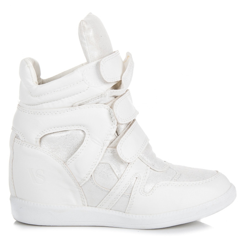 Velcro sneakers vices white
