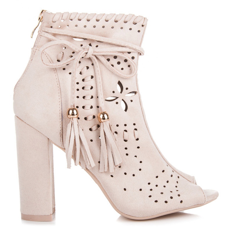 Seastar Openwork spring boots brown