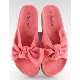 Women's Slippers On Cork Pink Ck02 Coral