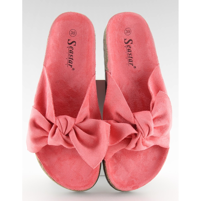 Women's Slippers On Cork Pink Ck02 Coral