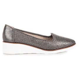 Vinceza Openwork lords grey