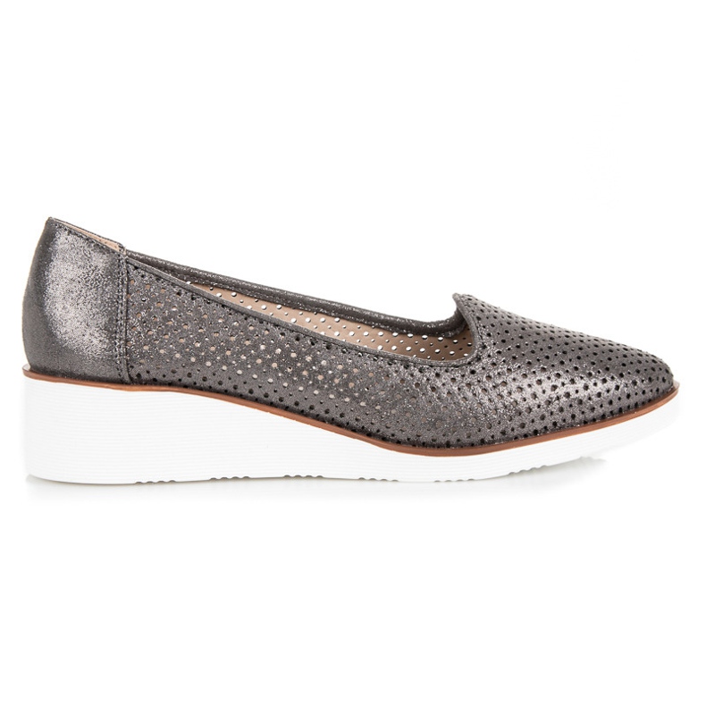 Vinceza Openwork lords grey
