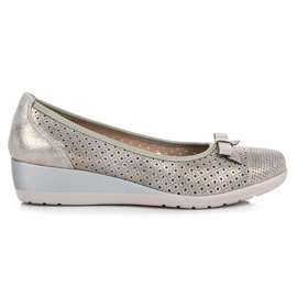 Vinceza Ballerina with a bow grey