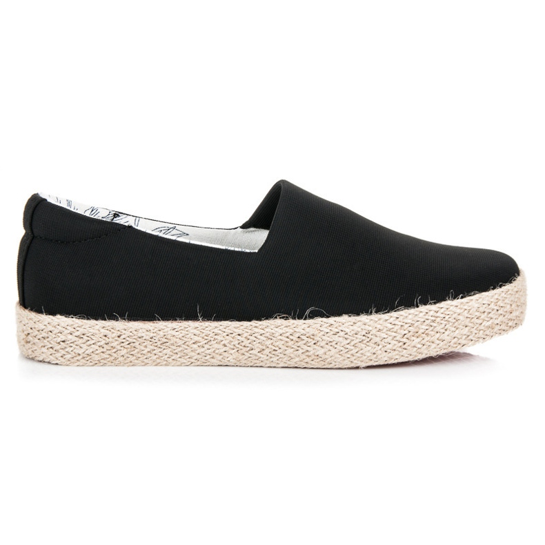 Kylie Black Espadrilles