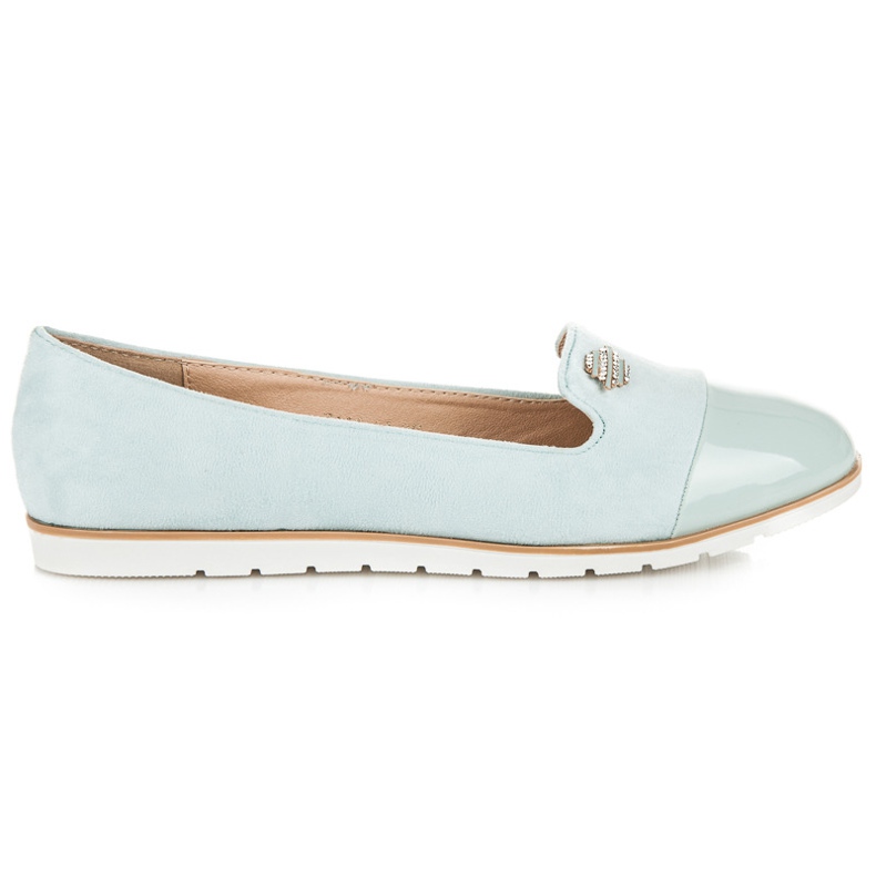 Vices Stylish Suede Ballerinas blue