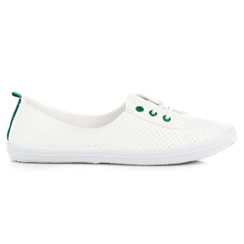 Kylie Openwork Sneakers white
