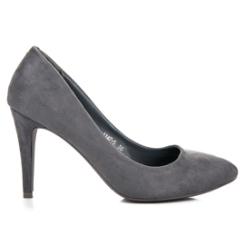Vices Suede heels grey