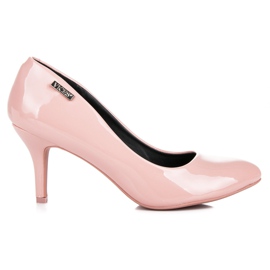 Vices Classic shine heels pink