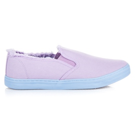 Seastar Violet Slipons purple