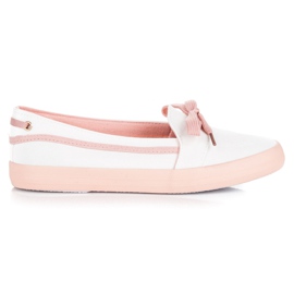Seastar White slip-on sneakers