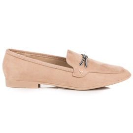 Suede loafers vices brown