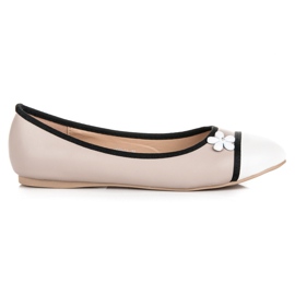 Vices Ballerinas With Flower brown