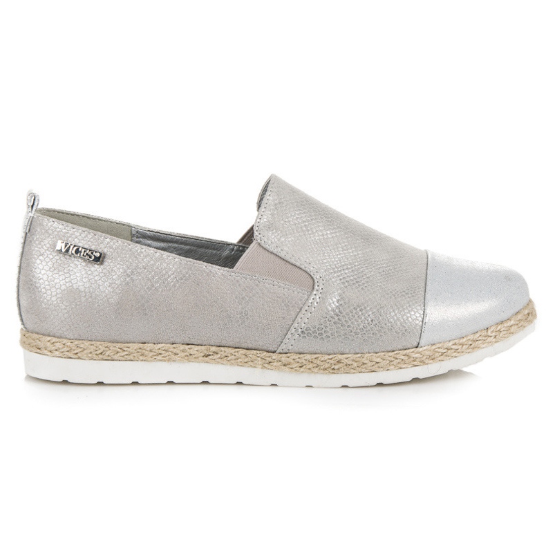 Slip-on women's shoes vices grey