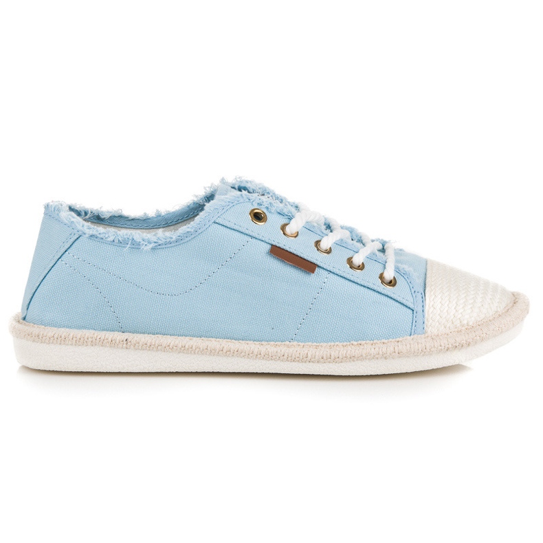 Seastar Lace-up sneakers, espadrilles blue
