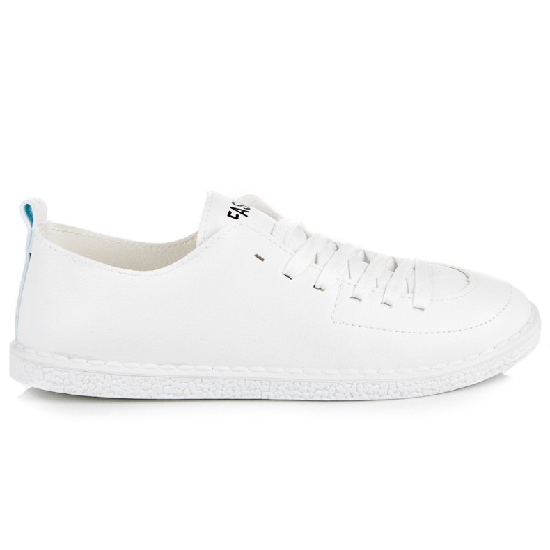 Seastar White tied sneakers