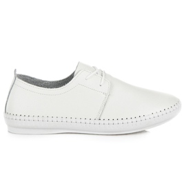 Vinceza Light tied sneakers white