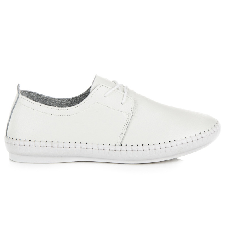 Vinceza Light tied sneakers white