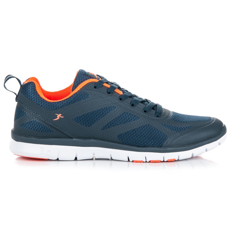Comfortable running shoes orange navy blue Comfortable running shoes orange navy blue