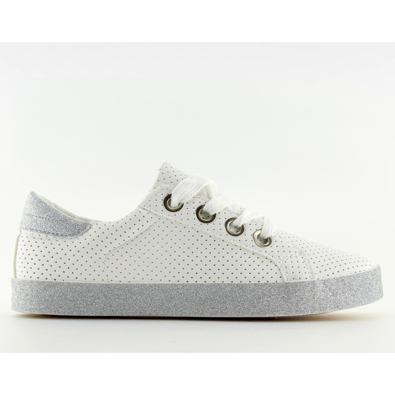 White women's sneakers AK03P White