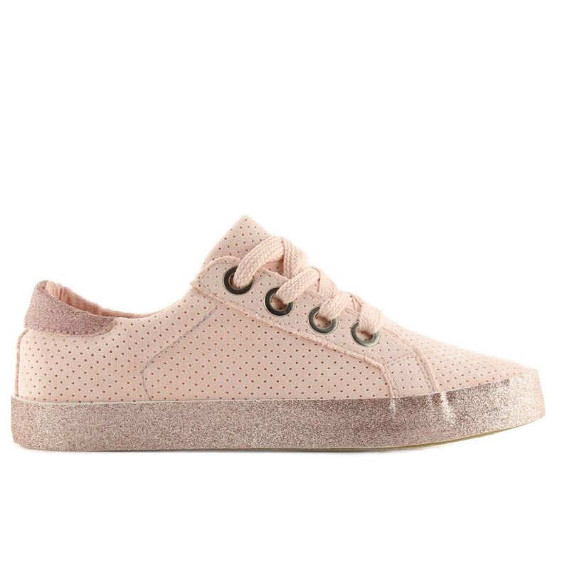 Pink women's sneakers AK03P Pink