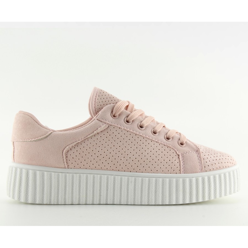 AX02 Pink creepersy pink sneakers
