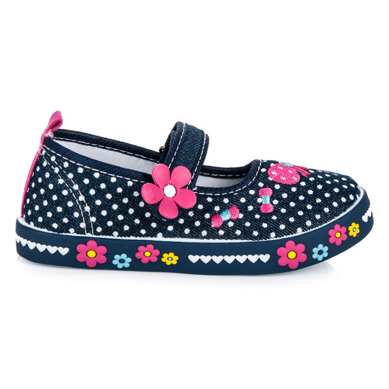 American Club Navy blue velcro booties American Club Navy blue velcro booties