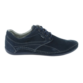 Riko men's casual shoes 844 navy blue