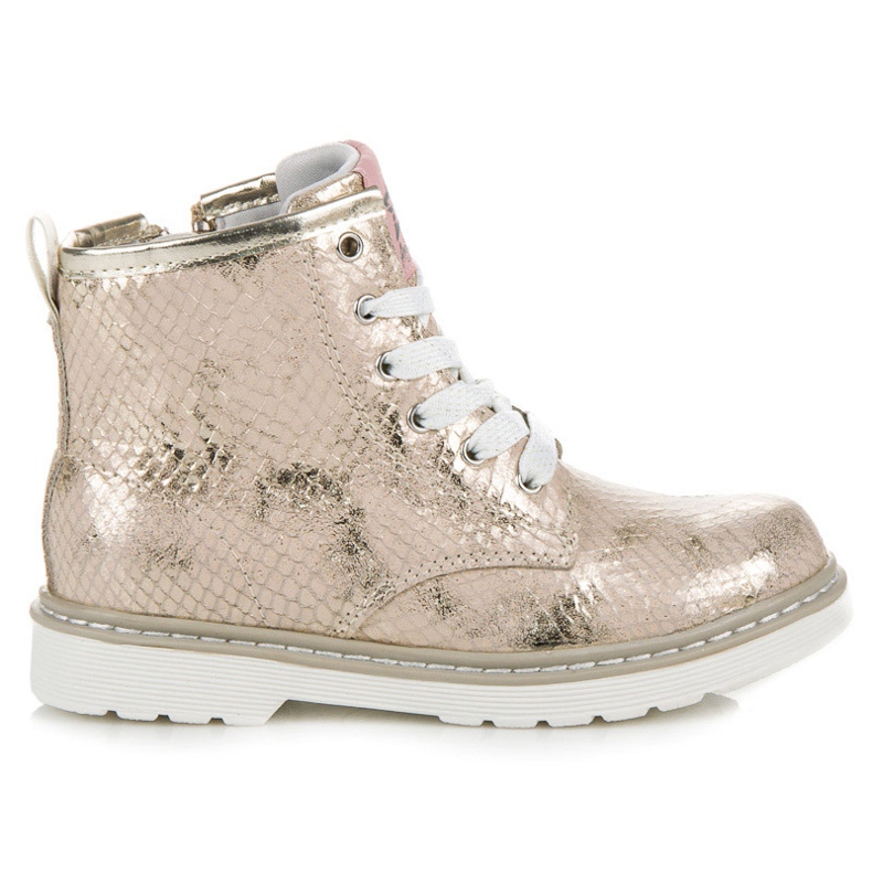 Snake Print American Club shoes yellow