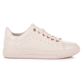 Tied Sneakers brown