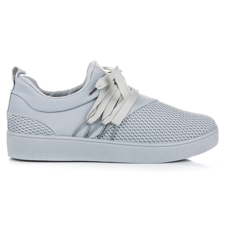 Gray sports shoes grey