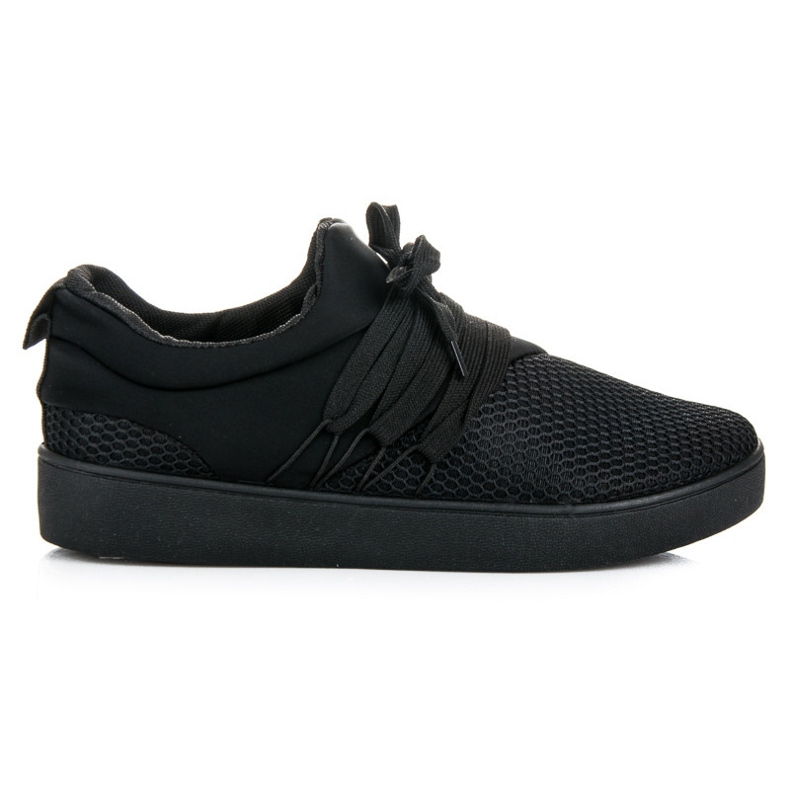 Black sports shoes