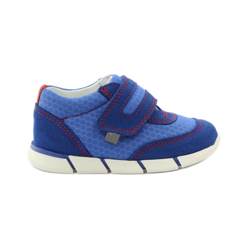 Sport shoes sneakers with Velcro Bartek 31949 blue
