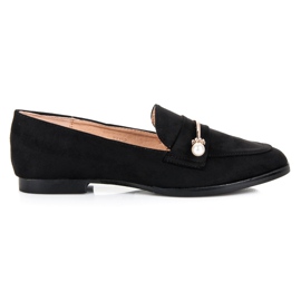 Seastar Loafers with pearls black Seastar Loafers with pearls black