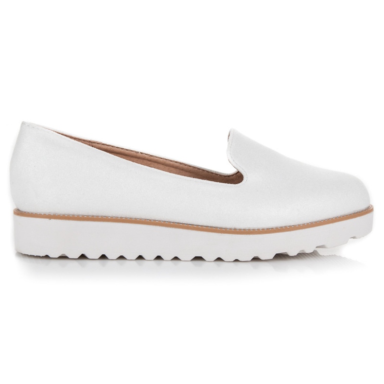 Seastar Slip-on platform shoes white