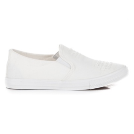 Seastar White slip on sneakers