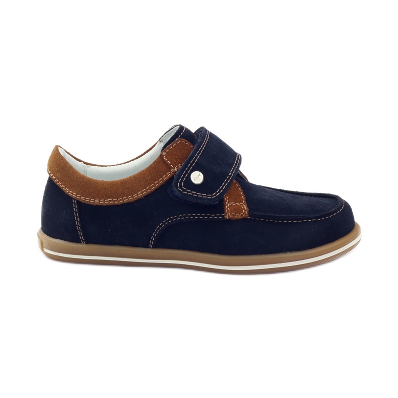 Bartek Boys' casual shoes 35599 navy blue brown